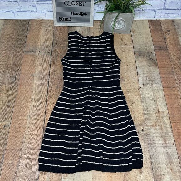 Alice + Olivia Monah Pinstripe Sweater Dress - Picture 6 of 14